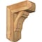 Ekena Millwork Olympic Craftsman Rough Sawn Bracket w/ Offset Brace, Western Red Cedar, 8"W x 20"D x 24"H BKT0806X20X24OLY04RWR - alternate 1